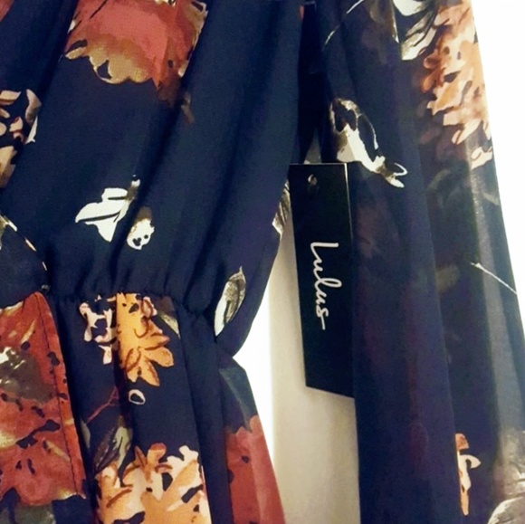 🌺Lulu's long sleeve dress - Picture 2 of 2